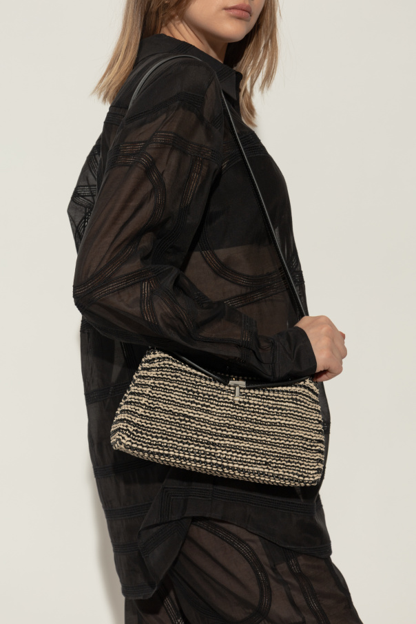 TOTEME Cartera de mano `T-Lock`