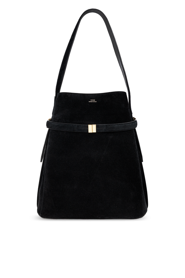 Suede shoulder bag od TOTEME