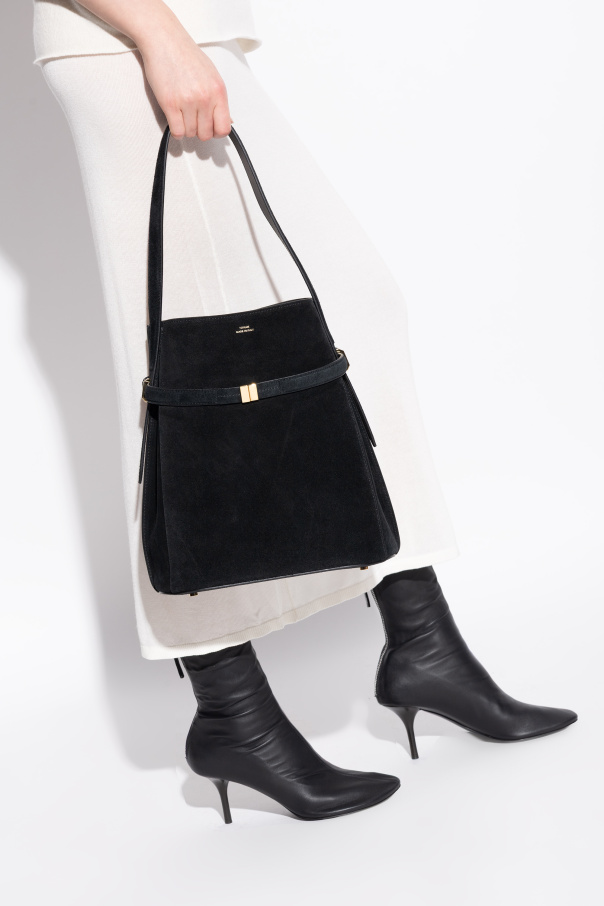 TOTEME Zamszowa torba na ramię