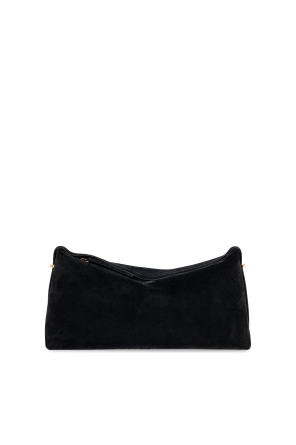 Cartera de mano de ante