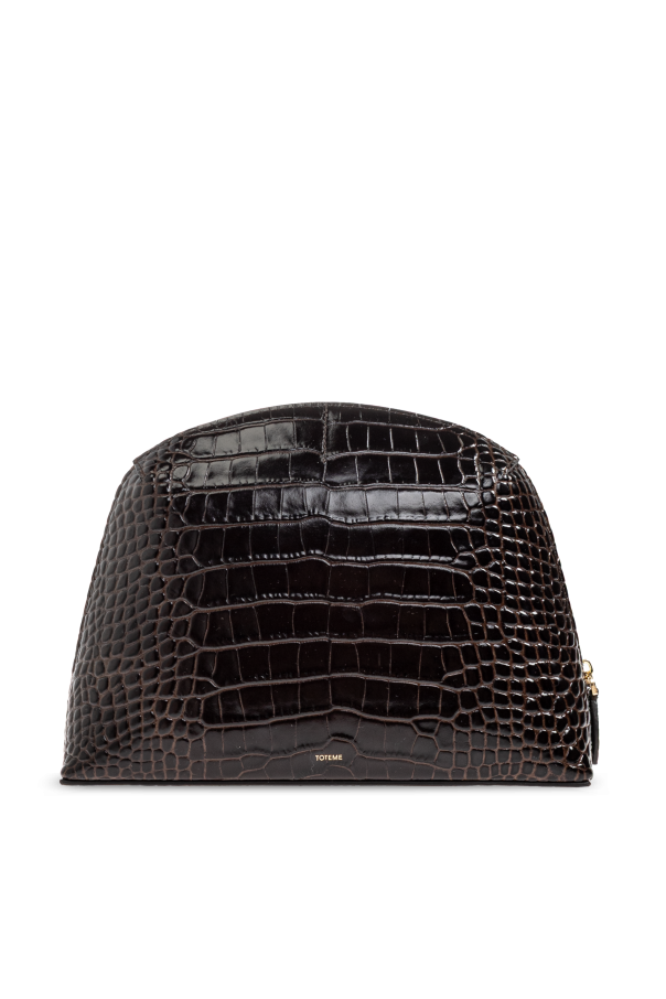 Leather toiletry bag od TOTEME