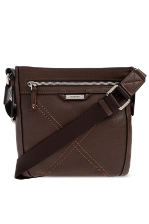 Leather shoulder bag