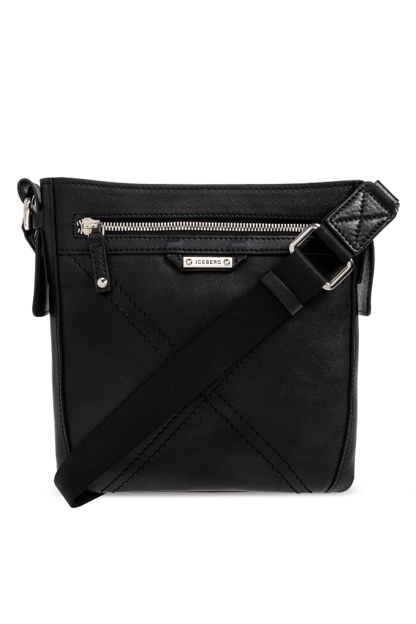 Leather shoulder bag, zdjęcie 1 Leather shoulder bag od Iceberg