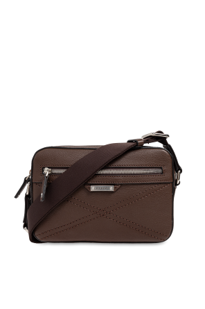 Leather shoulder bag