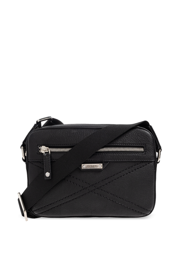 Leather shoulder bag, zdjęcie 1 Leather shoulder bag od Iceberg