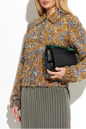 Leather handbag od Dries Van Noten