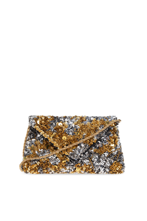 Clutch bag with shimmering sequins od Dries Van Noten