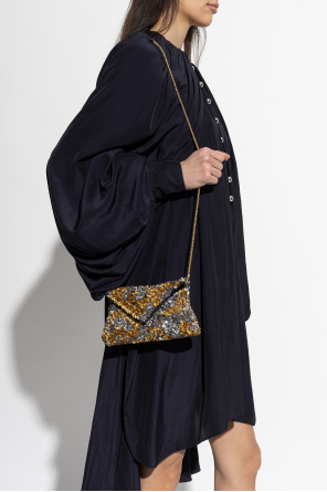 Clutch bag with shimmering sequins od Dries Van Noten