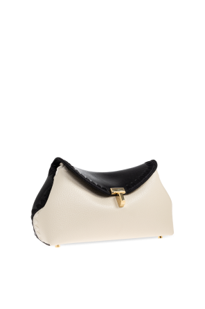 TOTEME Lederclutch ‘T-Lock Mini’