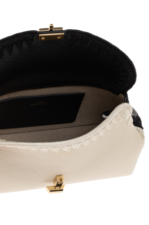 TOTEME Lederclutch ‘T-Lock Mini’