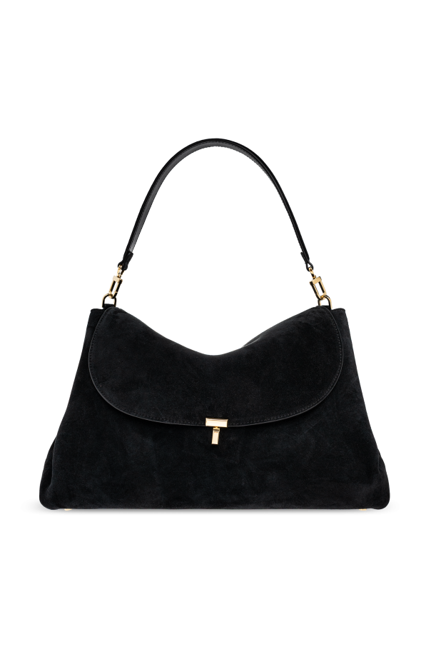 Suede shoulder bag od TOTEME
