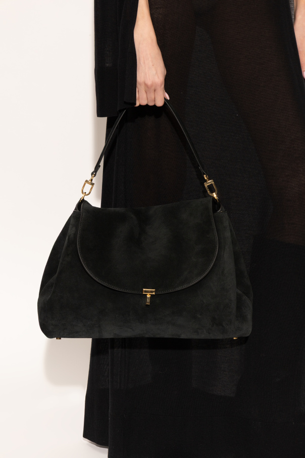 TOTEME Zamszowa torba na ramię