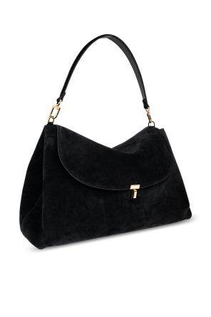 TOTEME Zamszowa torba na ramię
