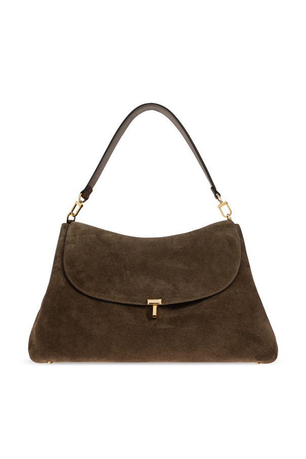 Suede shoulder bag od TOTEME