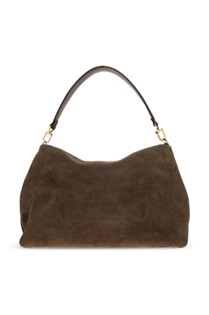 TOTEME Zamszowa torba na ramię