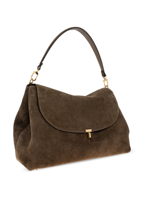 TOTEME Zamszowa torba na ramię