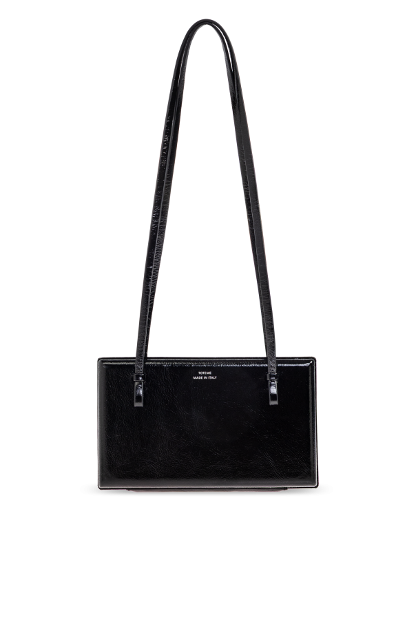 TOTEME Skórzana torba na ramię z logo