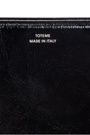 TOTEME Skórzana torba na ramię z logo