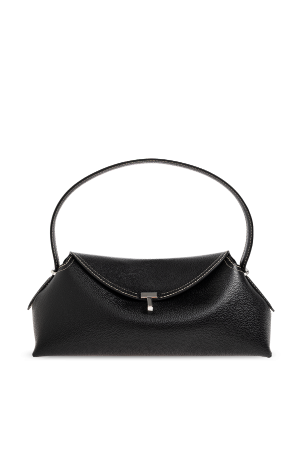 Leather bag `T-Lock` od TOTEME
