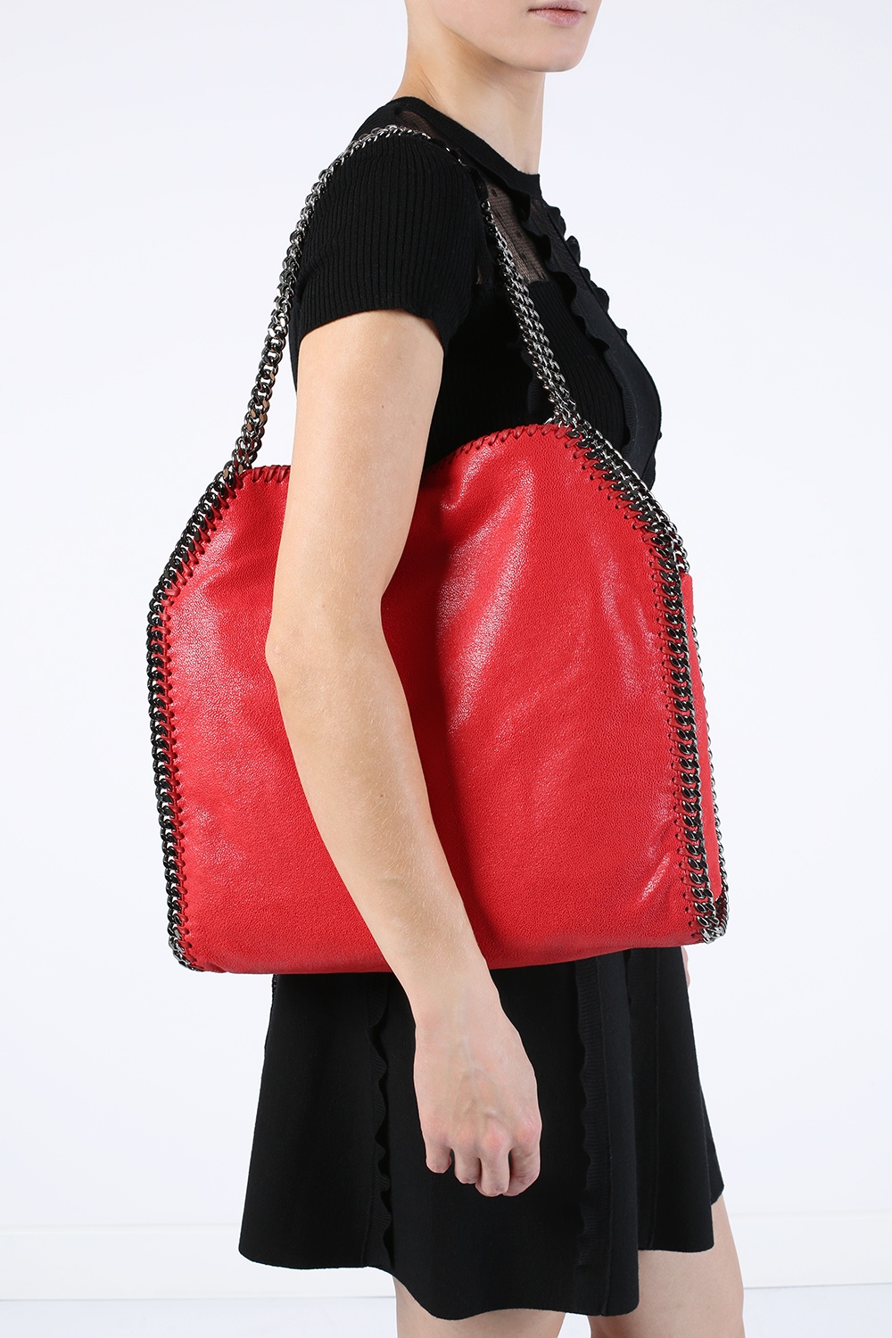 industri tyran Dam Red 'Falabella' shoulder bag Stella McCartney - Vitkac GB
