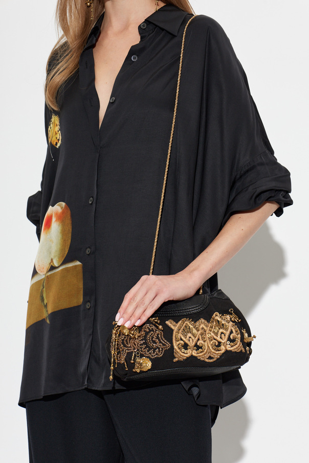 Dries Van Noten Embellished Clutch Bag