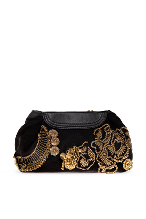 Dries Van Noten Embellished Clutch Bag