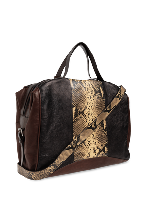 Dries Van Noten Skórzana torba