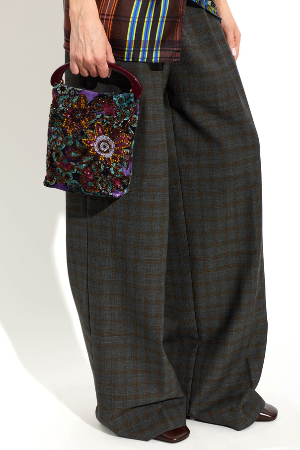 Dries Van Noten Torba z aplikacjami
