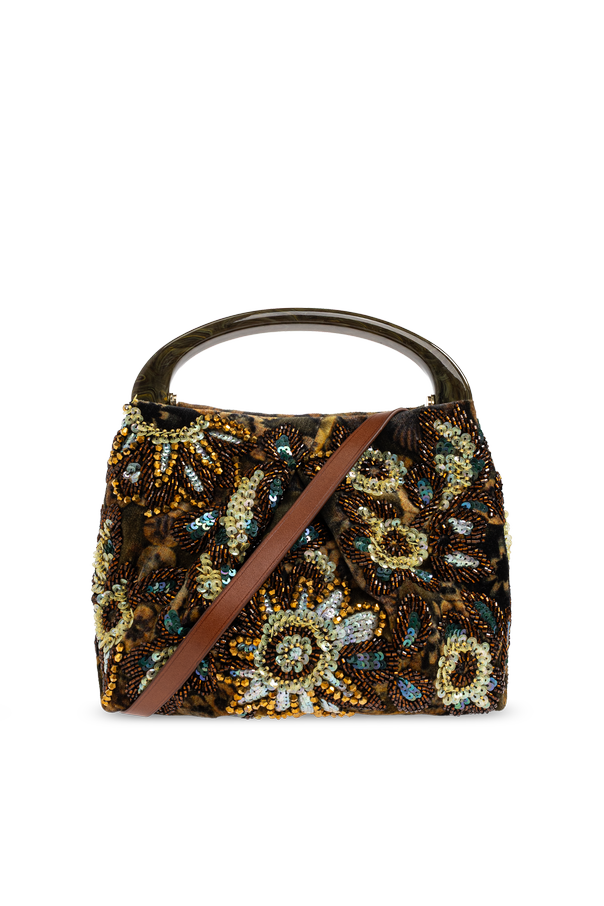 Bag with appliqués od Dries Van Noten