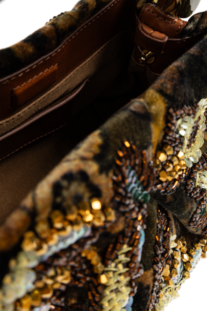 Dries Van Noten Torba z aplikacjami