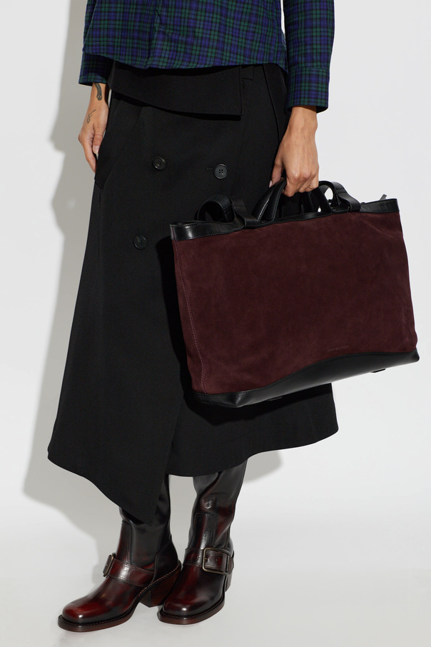 Dries Van Noten Suede bag