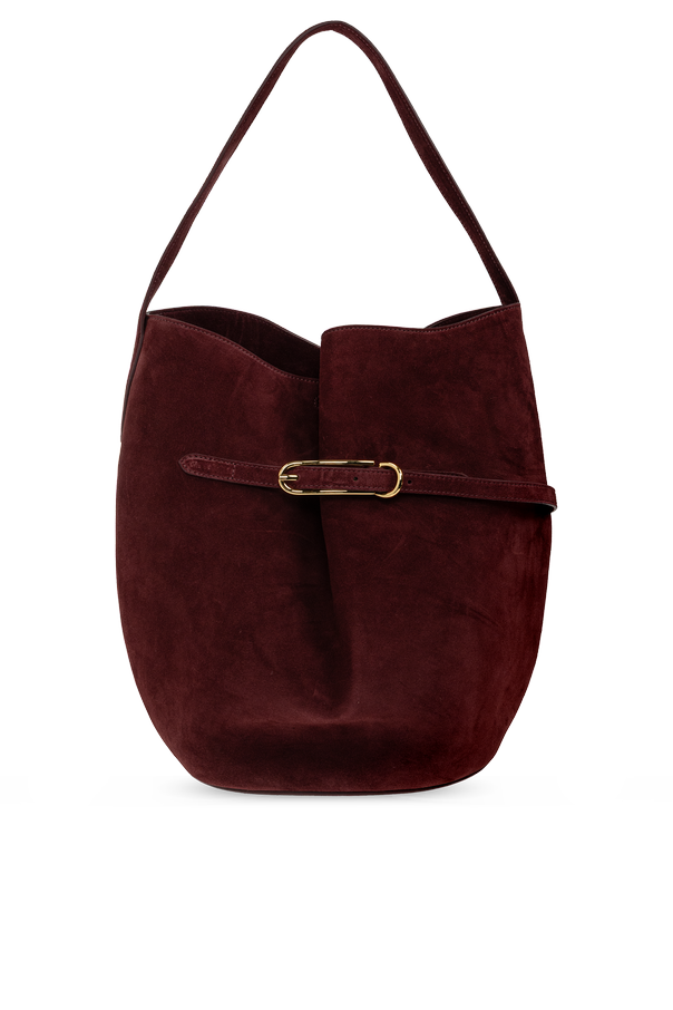 Suede ‘bucket’ bag od Liffner
