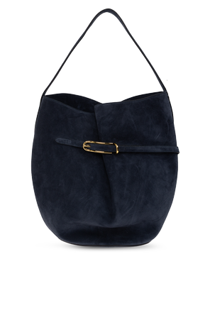 Suede ‘bucket’ bag