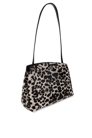 Liffner Leather ‘Pushlock’ bag with animal motif