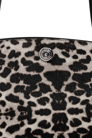 Liffner Leather ‘Pushlock’ bag with animal motif