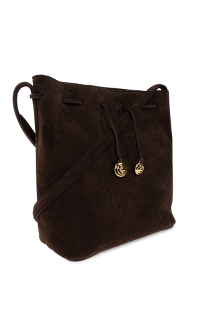Liffner Suede ‘Charm Bucket’ bag
