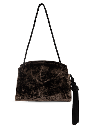 Liffner Bolso aterciopelado con flecos