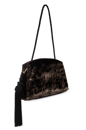 Liffner Bolso aterciopelado con flecos