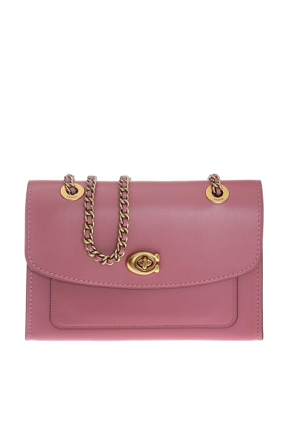 Coach Pink Leather Parker Crossbody Bag Coach