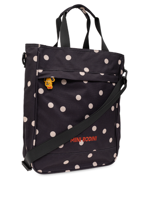 Mini Rodini Bolsa para pañales con logo bordado