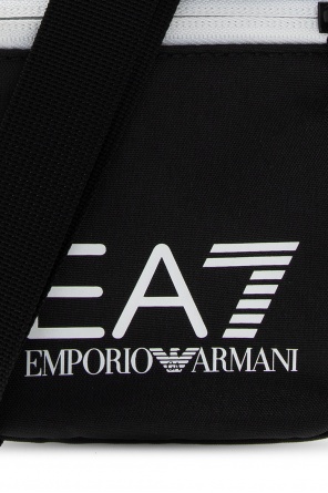 bathrobe with standing collar emporio armani Messenger szlafrok Branded shoulder bag