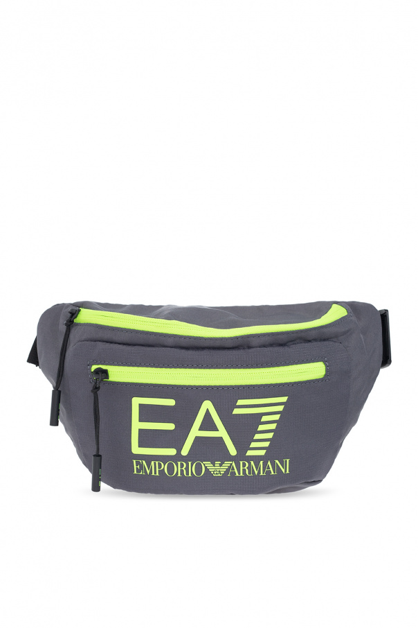 EA7 Emporio Armani Ea7 Emporio Armani logo-print stripe-detail visor