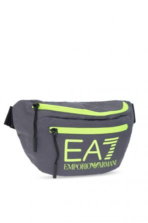 EA7 Emporio Armani Ea7 Emporio Armani logo-print stripe-detail visor