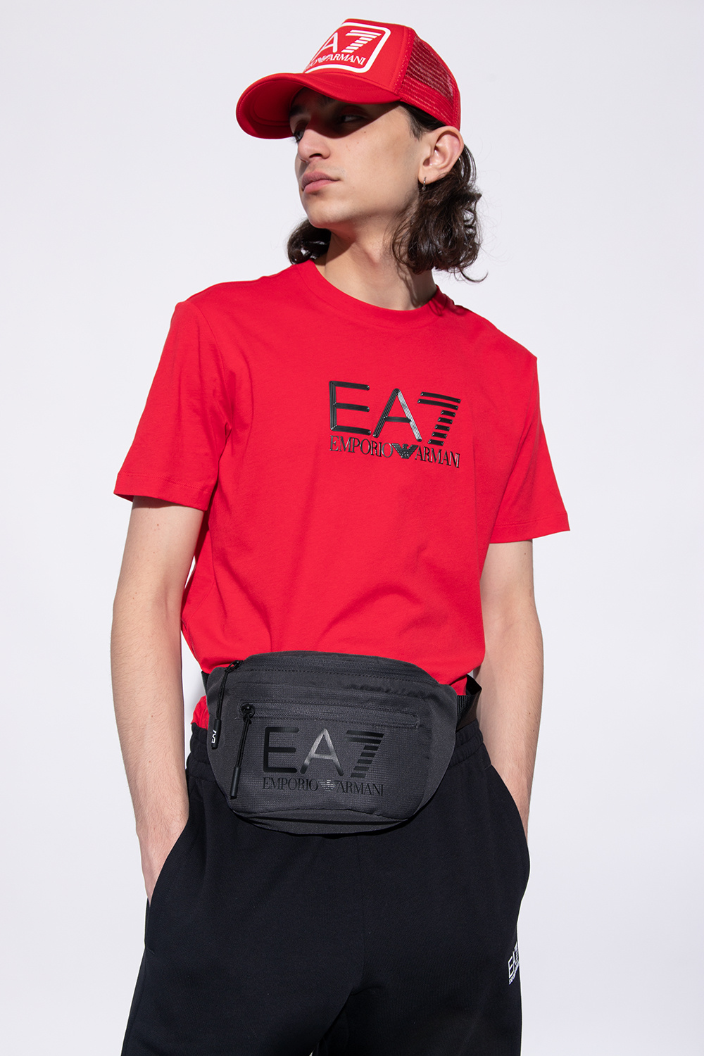 EA7 Emporio MOTIF armani Belt bag with logo
