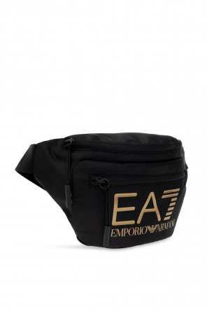 EA7 Emporio Armani EMPORIO ARMANI debossed-logo zip-up hoodie