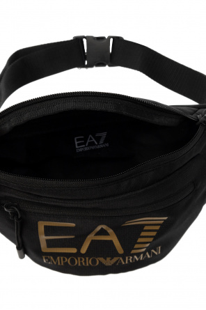 EA7 Emporio Armani EMPORIO ARMANI debossed-logo zip-up hoodie