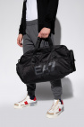 EA7 Emporio Armani BLACK Duffel bag with logo