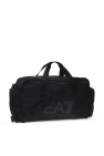 EA7 Emporio Armani BLACK Duffel bag with logo