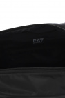 EA7 Emporio Armani BLACK Duffel bag with logo