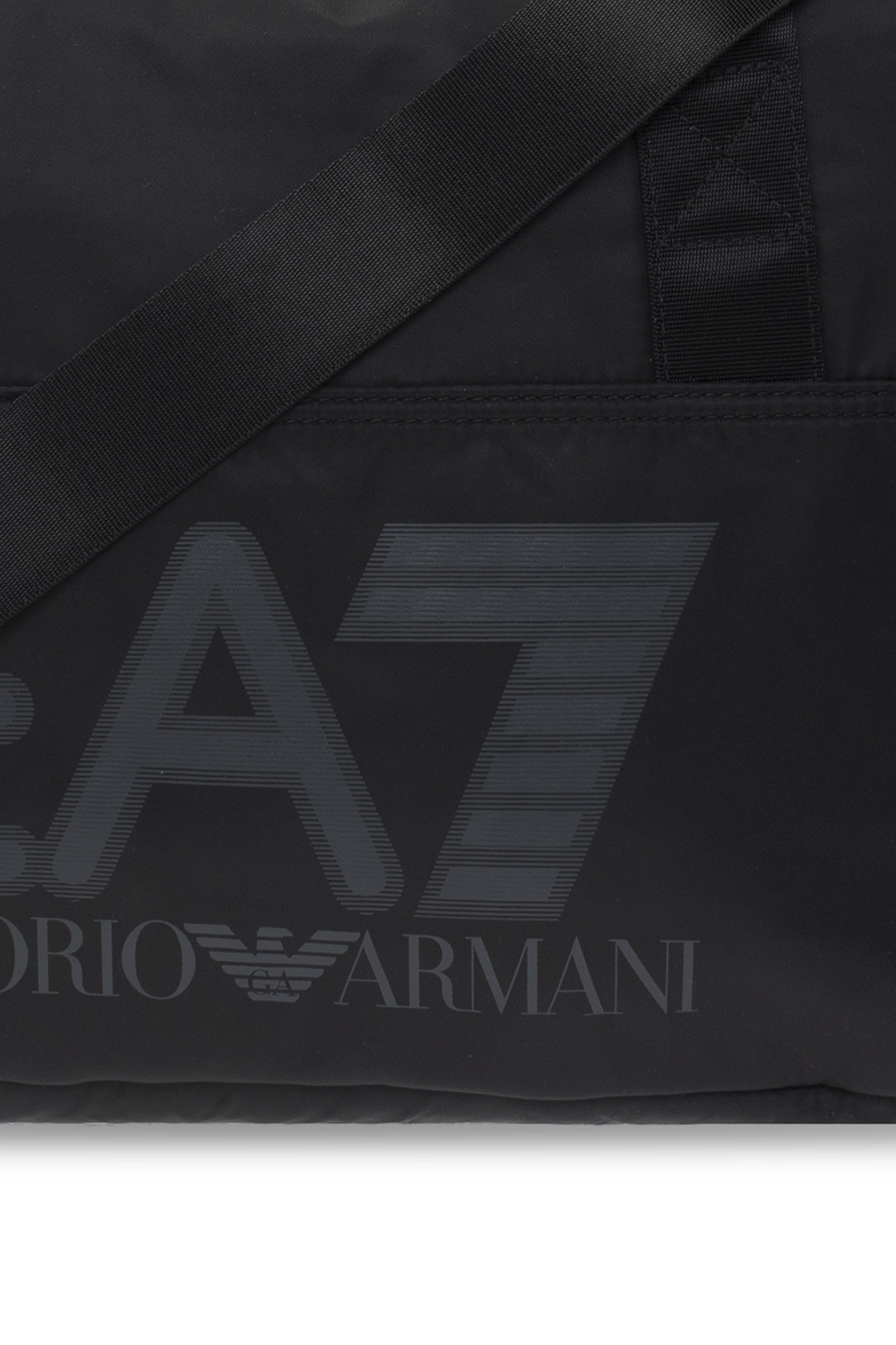 EA7 Emporio Armani Duffel bag with logo